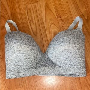 Soma Heather Gray Women's Bra ENBLISS WIRELESS SO SOFT 34DDD